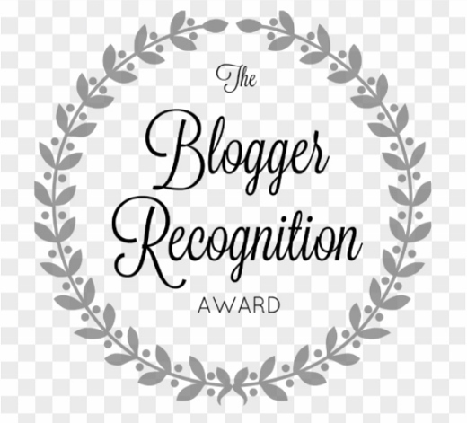 Blogger recognition award