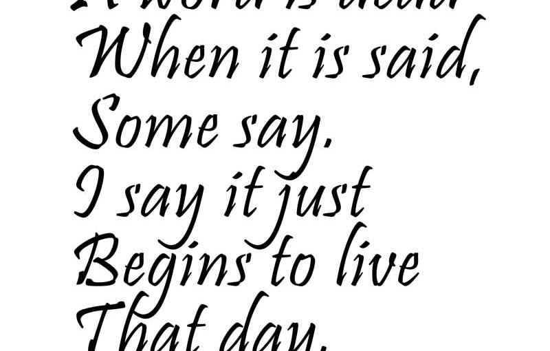 Eclectic~Word of the&nbsp;Week