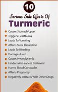 Image result for harmful sde effects of turmeric